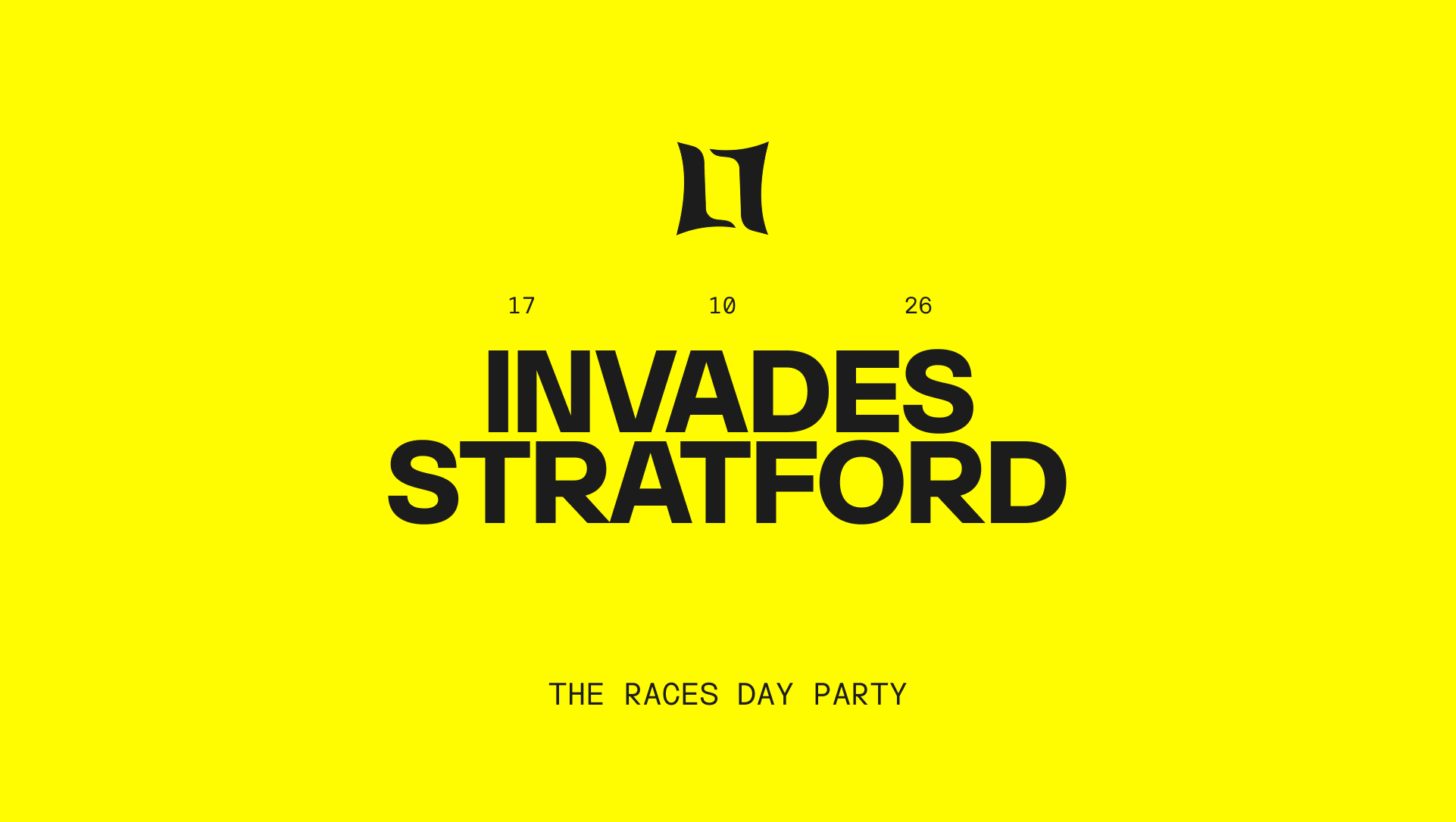 INVADES Stratford - The Midlands Races Day Party 2026