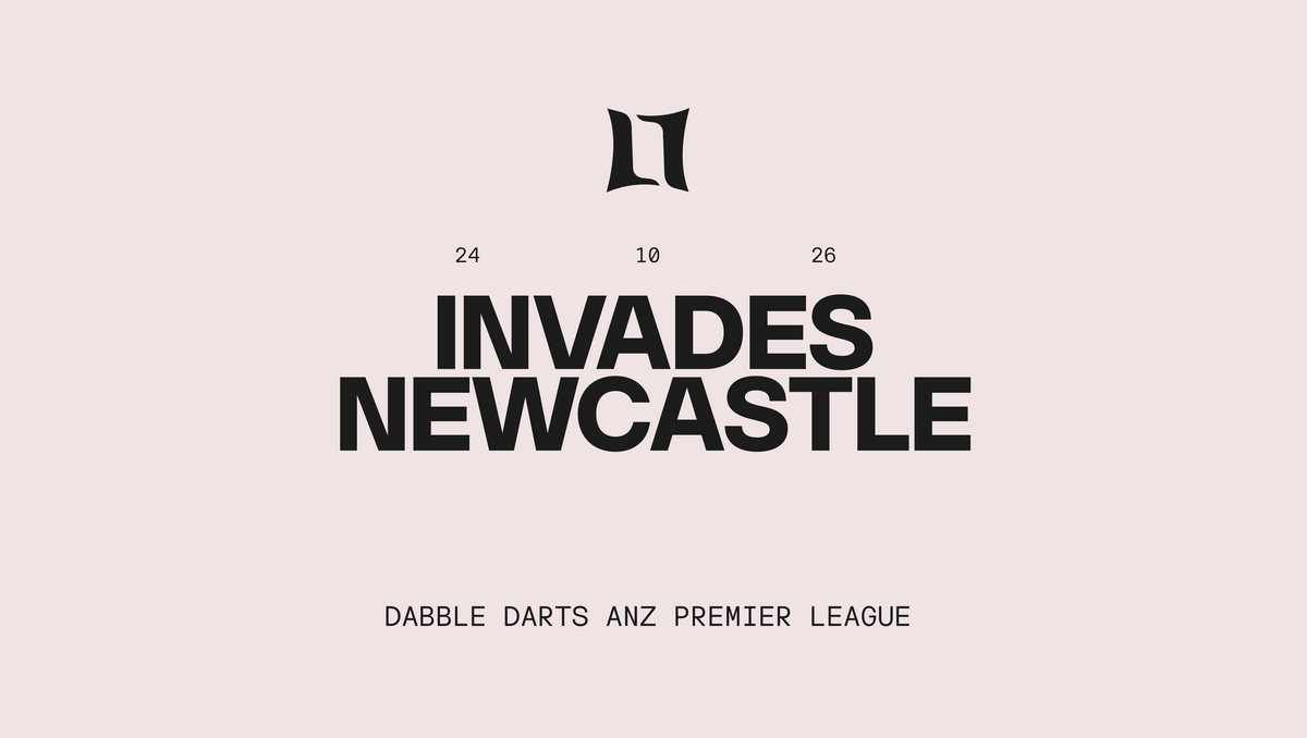 INVADES Newcastle // Dabble Darts ANZ Premier League