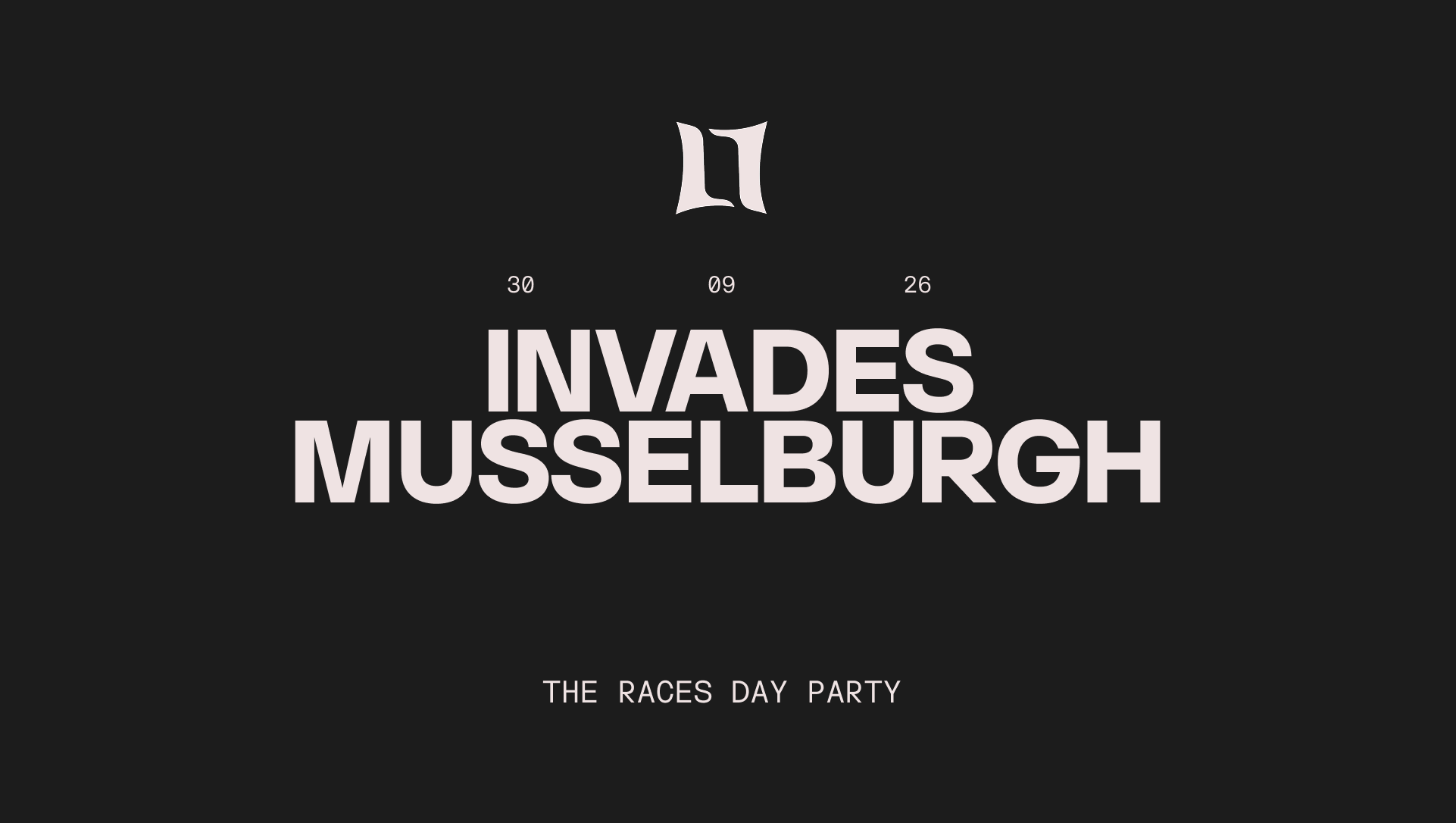 INVADES Musselburgh - The Races Day Party 2026