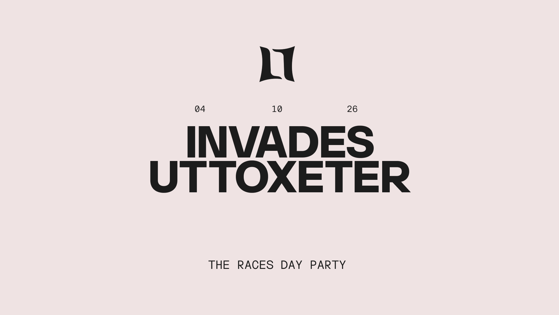 INVADES Uttoxeter - The Races Day Party 2026