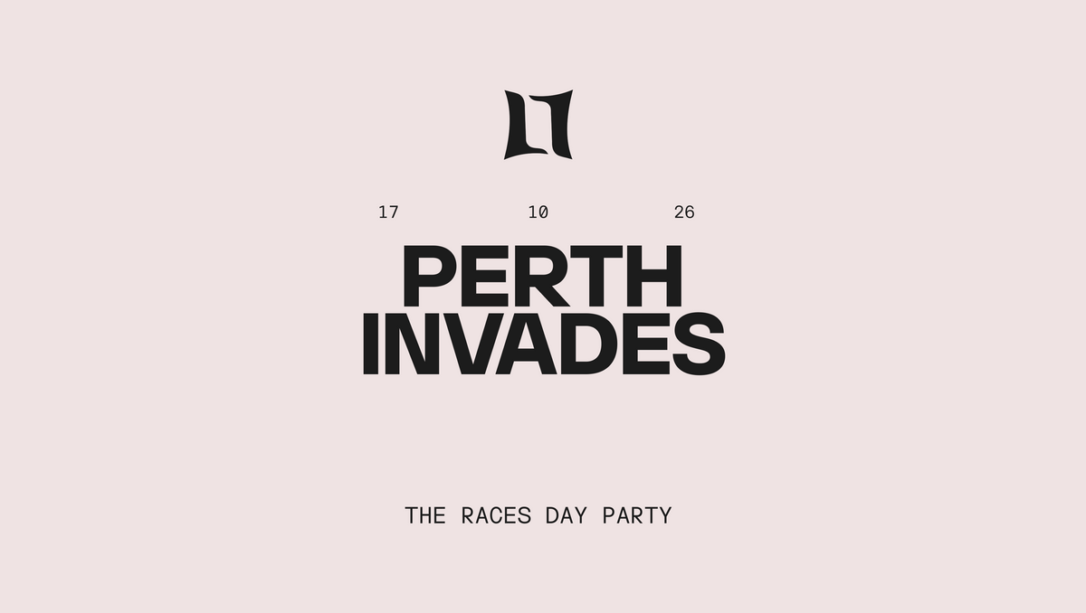 Perth INVADES // The Races Day Party 2026