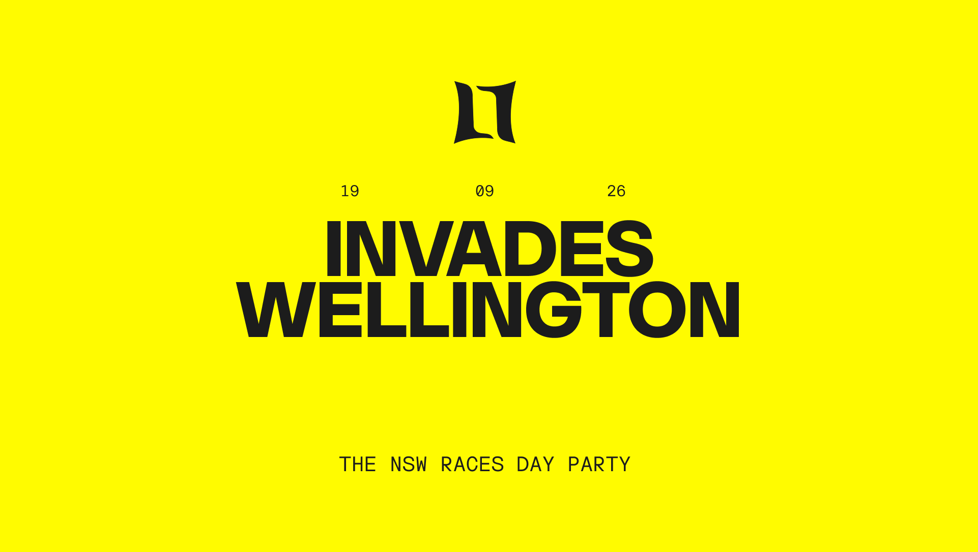 INVADES Wellington // The Spring Races Day Party